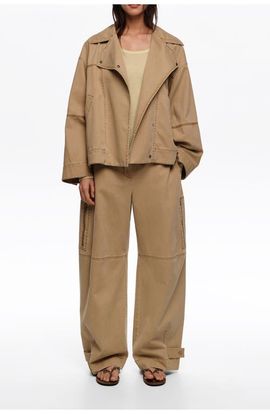 BIMBA Y LOLA BIMBA Y LOLA Washed Double-Breasted Jacket