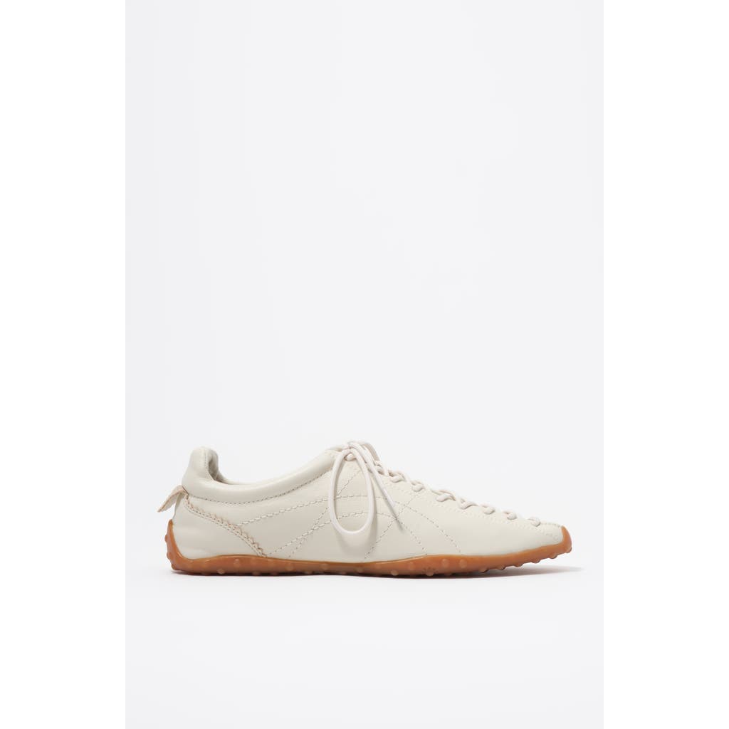 BIMBA Y LOLA BIMBA Y LOLA White Leather 13 11 Lace-Up Sneaker