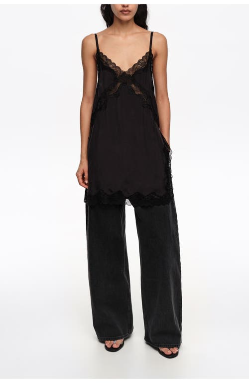 BIMBA Y LOLA BIMBA Y LOLA WIDE LEG - Washed Denim Trousers