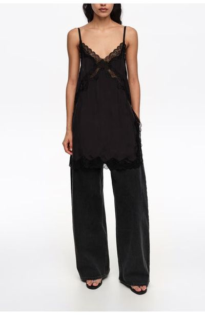 BIMBA Y LOLA BIMBA Y LOLA WIDE LEG - Washed Denim Trousers