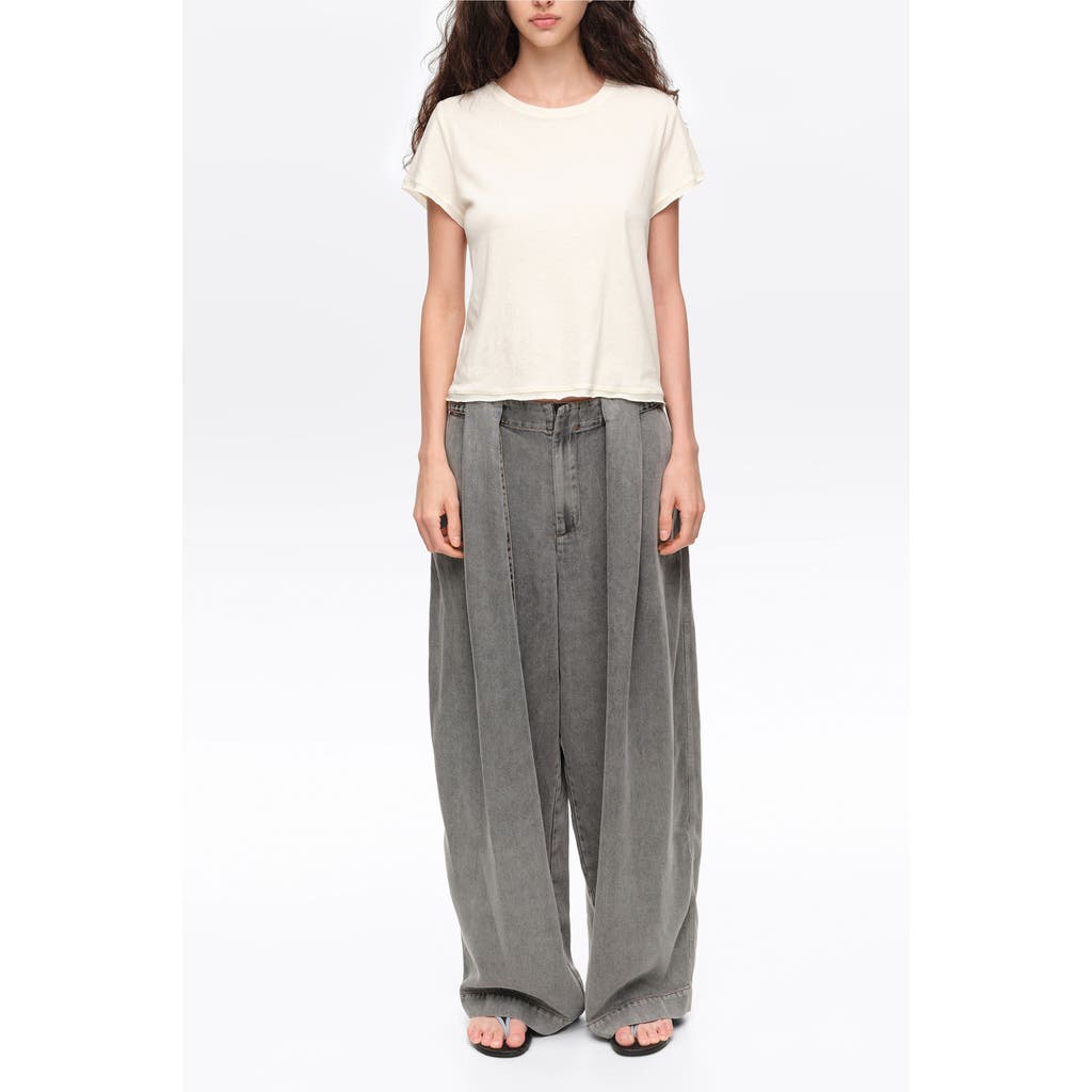 BIMBA Y LOLA BIMBA Y LOLA Wide Leg Fluid Denim Trousers