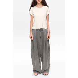 BIMBA Y LOLA BIMBA Y LOLA Wide Leg Fluid Denim Trousers