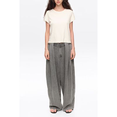BIMBA Y LOLA BIMBA Y LOLA Wide Leg Fluid Denim Trousers