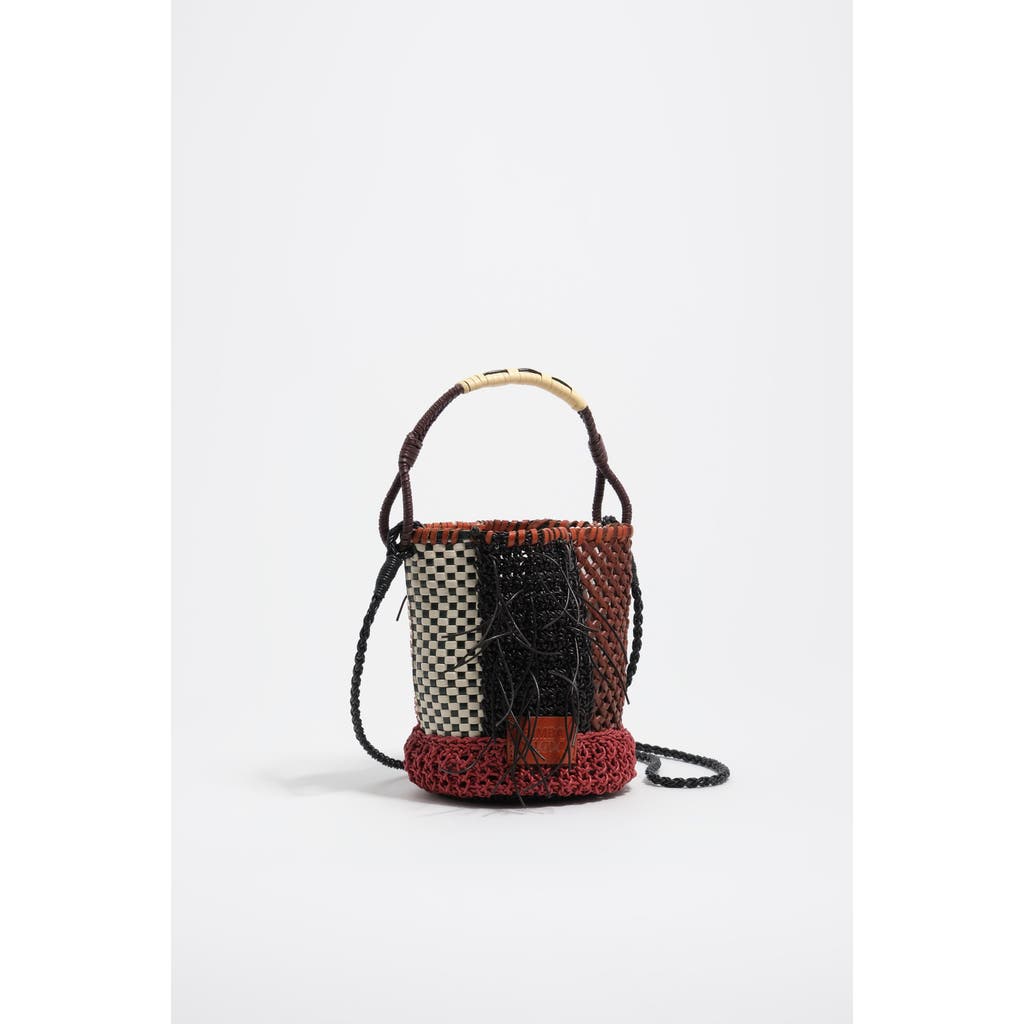 BIMBA Y LOLA BIMBA Y LOLA Woven Leather Mini Bag