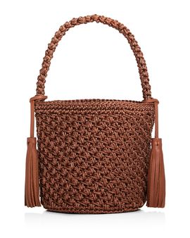 Binge Knitting Binge Knitting Camila Woven Bucket Bag
