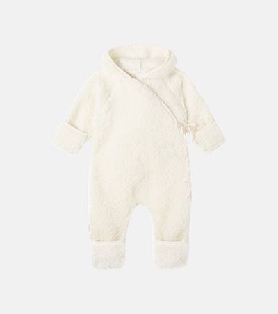 Binibamba Binibamba Baby hooded wool teddy onesie