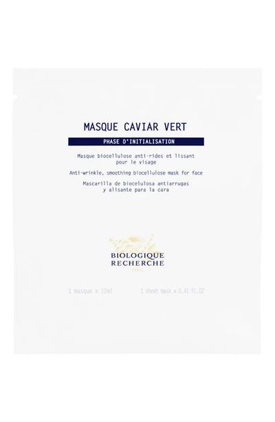 Biologique Recherche Biologique Recherche Masque Caviar Vert Anti-Wrinkle Smoothing Biocellulose Sheet Mask 