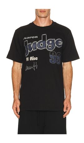 BIOWORLD BIOWORLD Mlbpa Aaron Judge Vintage Helmet Tee