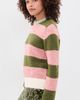 Birds of Paradis Birds of Paradis Cleo Sweater Pink Stripe - 4
