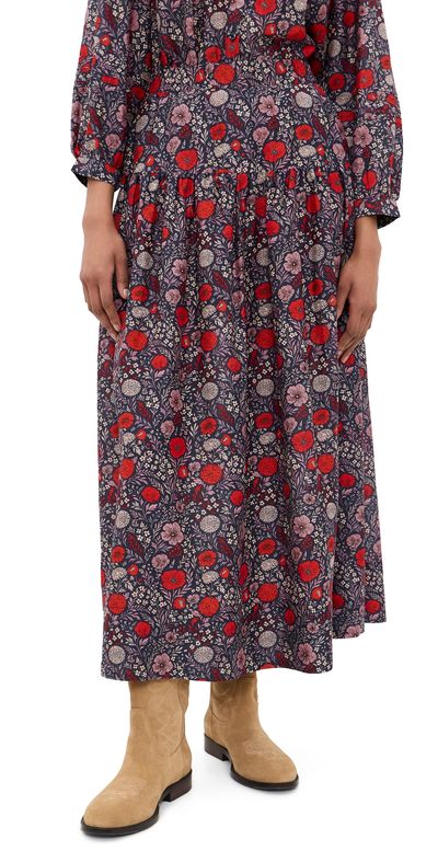 Birds of Paradis Birds of Paradis Lydia Silk Skirt Atelier Garden