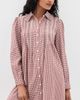 Birds of Paradis Birds of Paradis Olive Dress Mahogany Check - 2