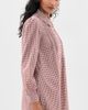 Birds of Paradis Birds of Paradis Olive Dress Mahogany Check - 4