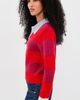 Birds of Paradis Birds of Paradis Red Stripe Parker Polo Sweater Red Stripe - 4