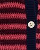 Birds of Paradis Birds of Paradis Vento Striped Cardigan Pink Stripe - 6