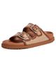 Birkenstock 1774 Birkenstock 1774 Arizona Framed Raffia 1774 Slides Ginger Brown Raffia - 1