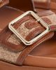 Birkenstock 1774 Birkenstock 1774 Arizona Framed Raffia 1774 Slides Ginger Brown Raffia - 6