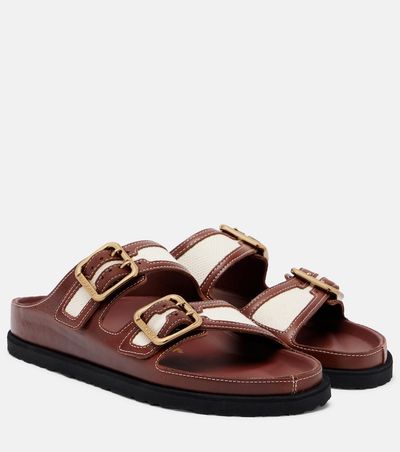 Birkenstock 1774 Birkenstock 1774 Arizona leather-trimmed sandals