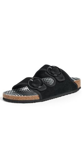 Birkenstock 1774 Birkenstock 1774 Birkenstock 1774 x Repetto Arizona Round Buckle Sandals Black