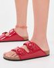 Birkenstock 1774 Birkenstock 1774 Birkenstock 1774 x Repetto Arizona Round Buckle Sandals Flame Red - 3