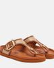 Birkenstock 1774 Birkenstock 1774 Gizeh leather-trimmed woven thong sandals - 1
