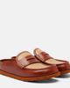 Birkenstock 1774 Birkenstock 1774 Naples leather-trimmed woven mules - 1