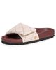 Birkenstock 1774 Birkenstock 1774 Sylt Padded Slides Cinnamon Canvas - 1