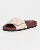 Birkenstock 1774 Birkenstock 1774 Sylt Padded Slides Cinnamon Canvas - 2