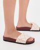 Birkenstock 1774 Birkenstock 1774 Sylt Padded Slides Cinnamon Canvas - 3