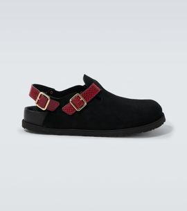 Birkenstock 1774 Birkenstock 1774 Tokio Cazador suede clogs