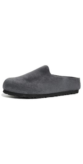 Birkenstock Birkenstock Amsterdam Wrapped Clogs Charcoal