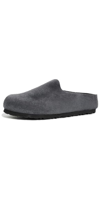 Birkenstock Birkenstock Amsterdam Wrapped Clogs Charcoal