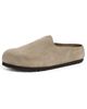 Birkenstock Birkenstock Amsterdam Wrapped Clogs Taupe - 1