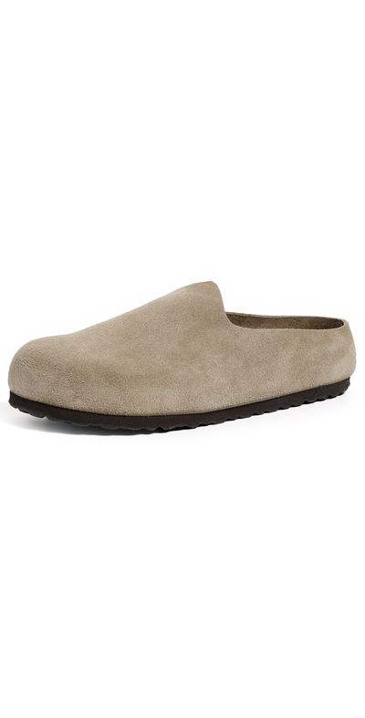 Birkenstock Birkenstock Amsterdam Wrapped Clogs Taupe