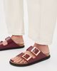 Birkenstock Birkenstock Arizona Droplet Buckle High Shine Sandals Zinfandel - 3