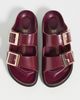 Birkenstock Birkenstock Arizona Droplet Buckle High Shine Sandals Zinfandel - 5