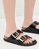 Birkenstock Birkenstock Arizona Droplet High Shine Sandals Black - 3