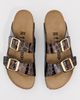 Birkenstock Birkenstock Arizona Embossed Sandals Black - 5