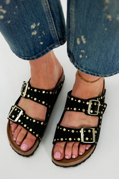 Birkenstock Arizona Rivets Suede Sandals