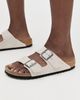 Birkenstock Birkenstock Arizona Soft Footbed Sandals Oyster - 3