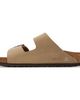 Birkenstock Birkenstock Beige Regular Arizona Oiled Leather Sandals - 3