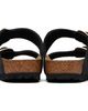 Birkenstock Birkenstock Black Narrow Arizona Big Buckle Nubuck Sandals - 2