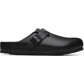 Birkenstock Birkenstock Black Regular Boston Leather Slip-on Loafers