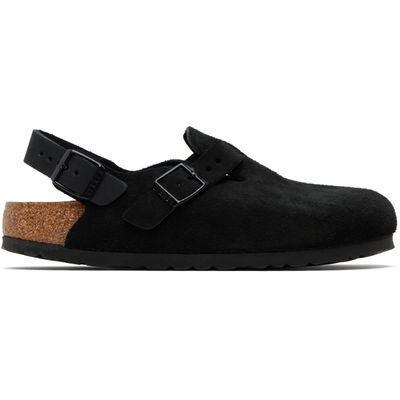 Birkenstock Birkenstock Black Regular Tokio Suede Loafers