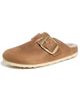 Birkenstock Birkenstock Boston Big Buckle Shearling Clogs Cognac - 1