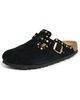 Birkenstock Birkenstock Boston Rivet Sandals Black - 1