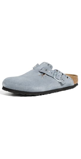 Birkenstock Birkenstock Boston Rivets Clogs Stone Blue