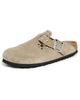 Birkenstock Birkenstock Boston Rivets Clogs Taupe - 1