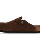 Birkenstock Birkenstock Brown Boston Soft Footbed Suede Leather Loafers - 3