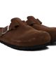 Birkenstock Birkenstock Brown Boston Soft Footbed Suede Leather Loafers - 4