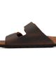 Birkenstock Birkenstock Brown Narrow Arizona Big Buckle Oiled Leather Sandals - 3